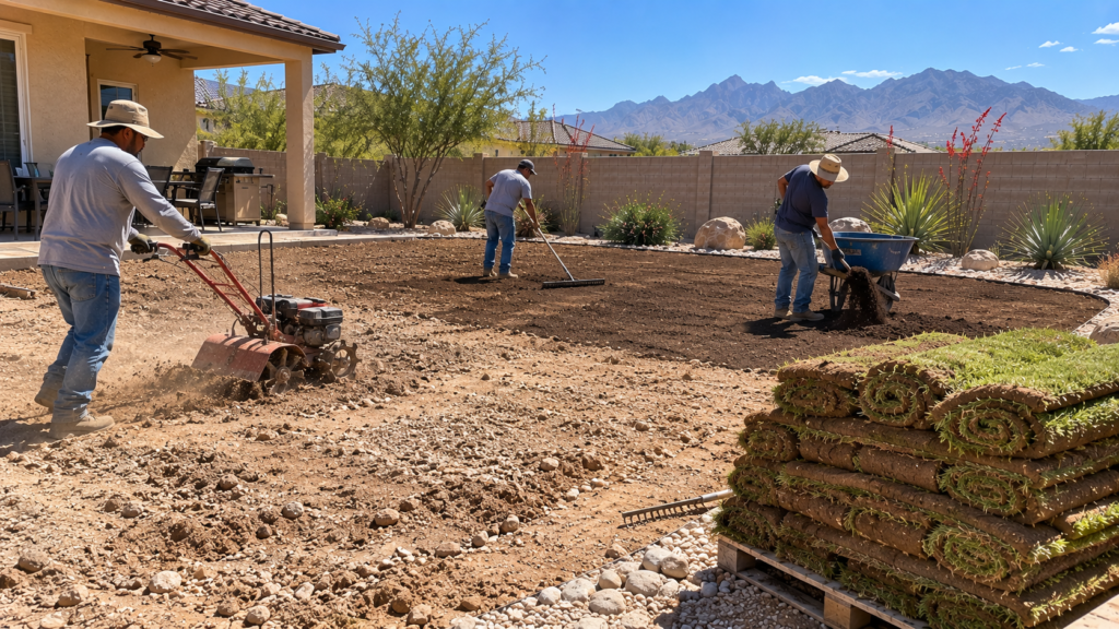 el-paso-sod-installation-soil-prep-tilling-caliche-crew