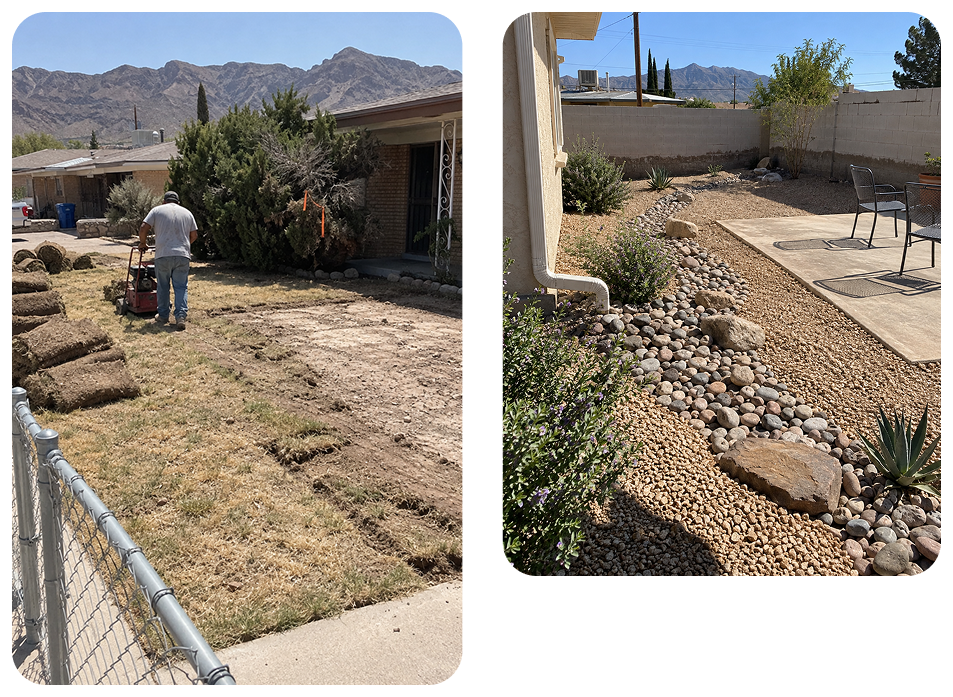 northeast-el-paso-yard-refresh-lawn-removal-drainage